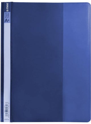 5-Piece A4 Report File Blue Cover - view 2